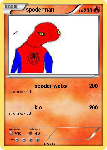 Pokemon spoderman