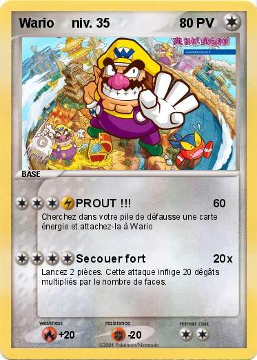 Pokemon Wario     niv. 35