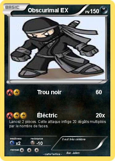 Pokemon Obscurimal EX