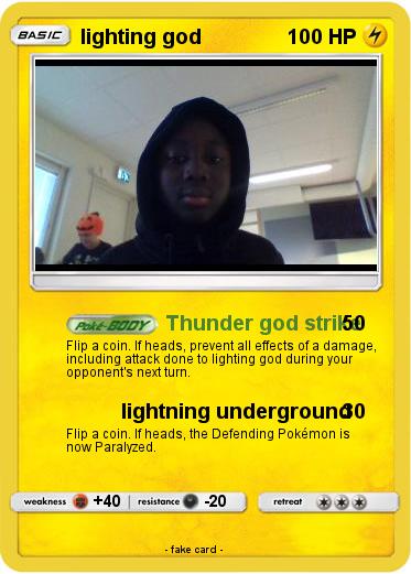 Pokemon lighting god