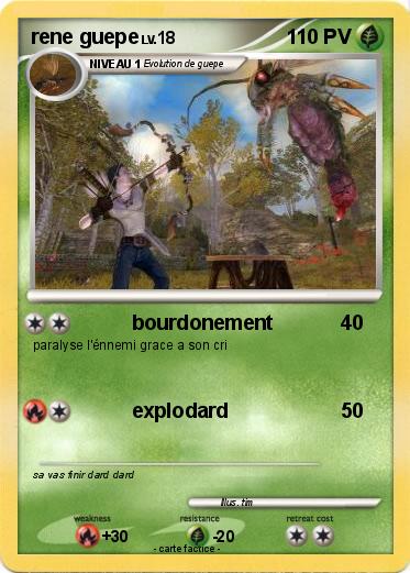 Pokemon rene guepe