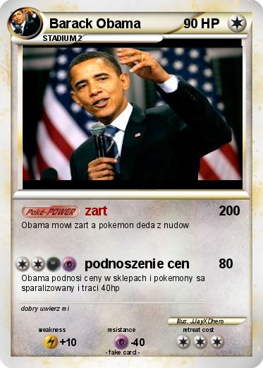 Pokemon Barack Obama