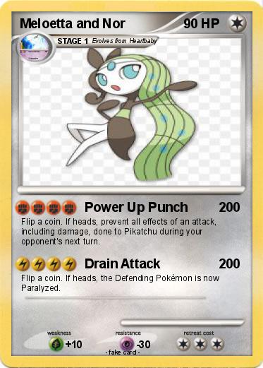 Pokemon Meloetta and Nor