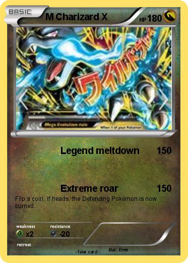 Pokemon M Charizard X