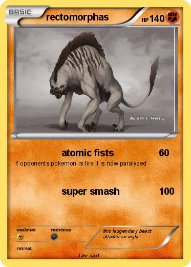 Pokemon rectomorphas