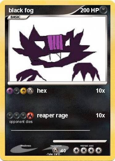 Pokemon black fog