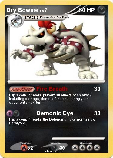 Pokemon Dry Bowser