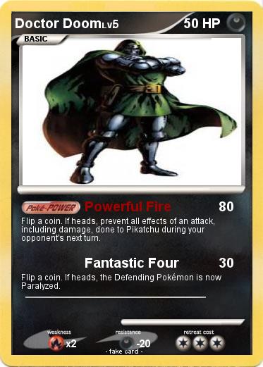 Pokemon Doctor Doom