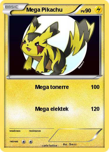 Pokemon Mega Pikachu