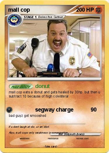 Pokemon mall cop