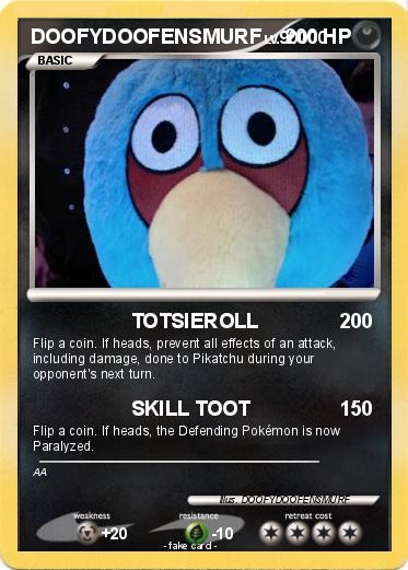 Pokemon DOOFYDOOFENSMURF
