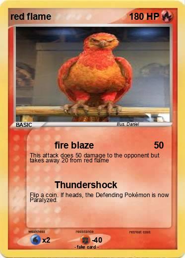 Pokemon red flame