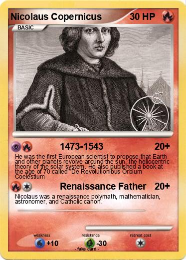 Pokemon Nicolaus Copernicus