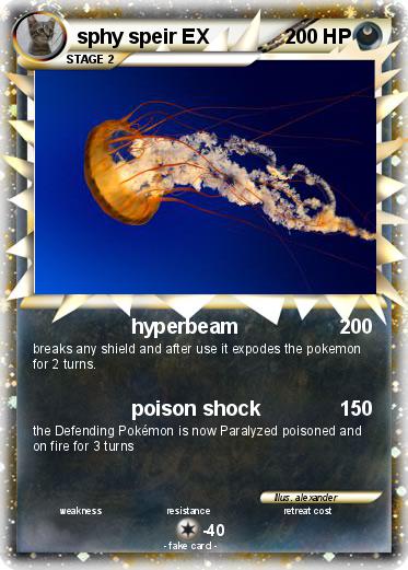 Pokemon sphy speir EX