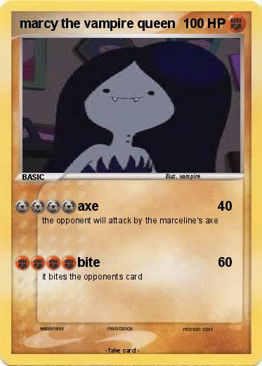 Pokemon marcy the vampire queen