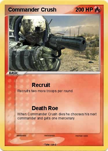 Pokemon Commander Crush