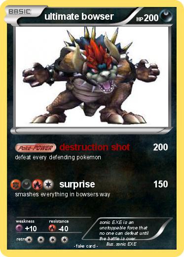 Pokemon ultimate bowser