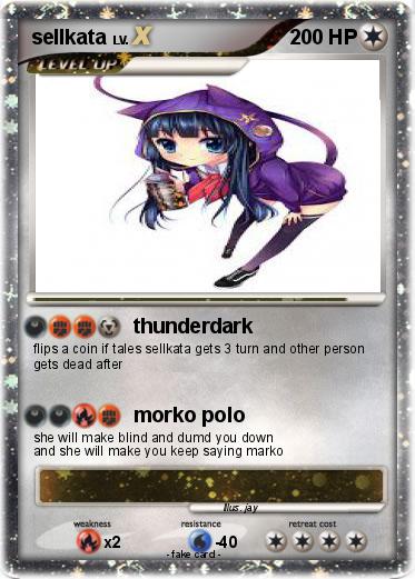 Pokemon sellkata