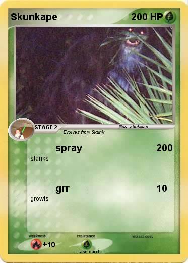 Pokemon Skunkape