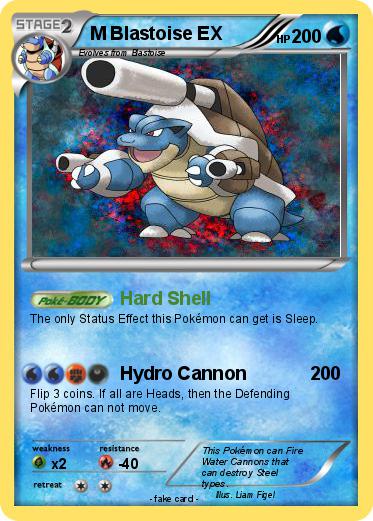 Pokemon M Blastoise EX