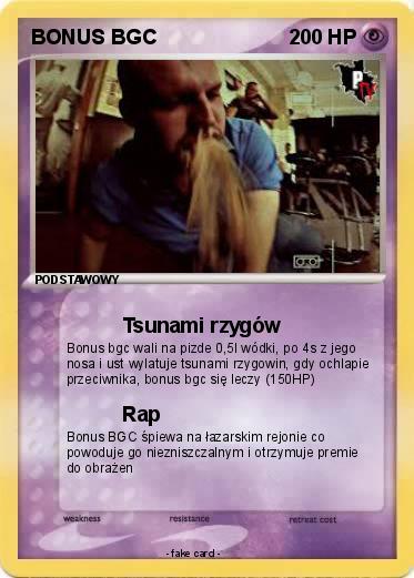 Pokemon BONUS BGC