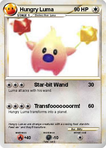 Pokemon Hungry Luma