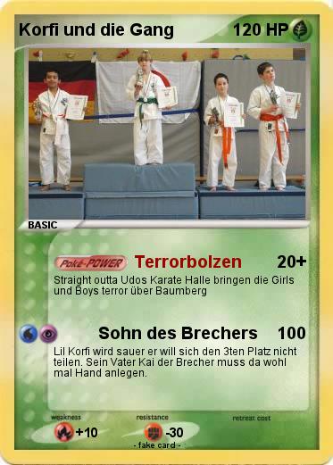 Pokemon Korfi und die Gang