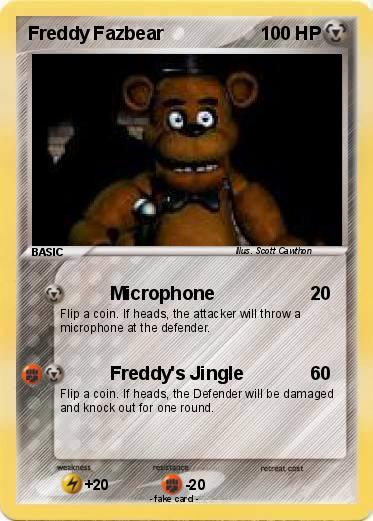 Pokemon Freddy Fazbear