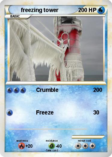 Pokemon freezing tower