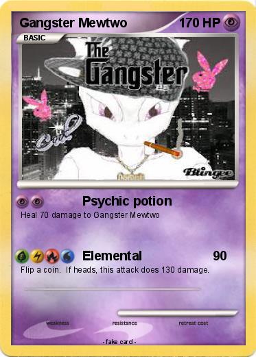 Pokemon Gangster Mewtwo