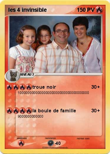 Pokemon les 4 invinsible