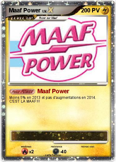 Pokemon Maaf Power