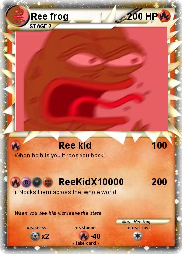 Pokemon Ree frog