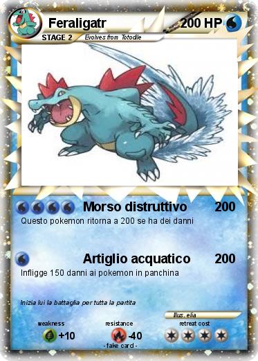 Pokemon Feraligatr