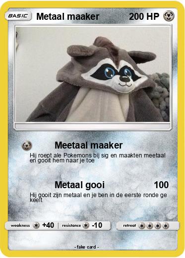 Pokemon Metaal maaker