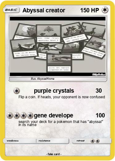 Pokemon Abyssal creator