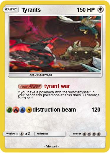 Pokemon Tyrants