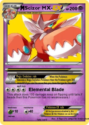 Pokemon Scizor MX-