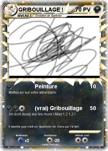 Pokemon GRIBOUILLAGE !