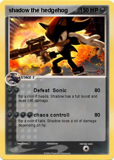 Pokemon shadow the hedgehog