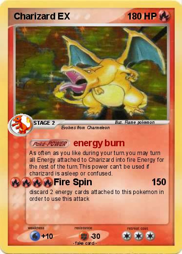 Pokemon Charizard EX
