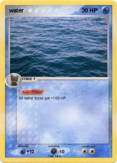 Pokemon water