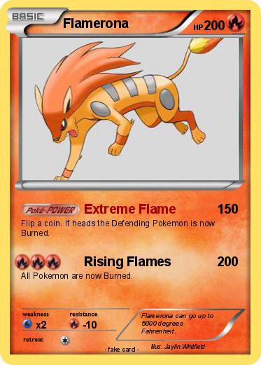 Pokemon Flamerona