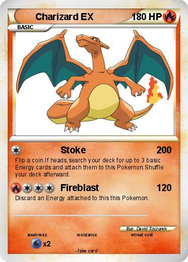 Pokemon Charizard EX