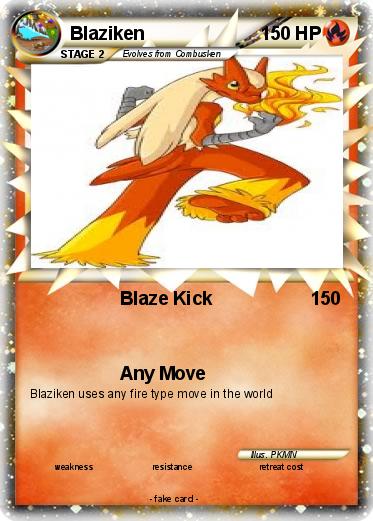 Pokemon Blaziken