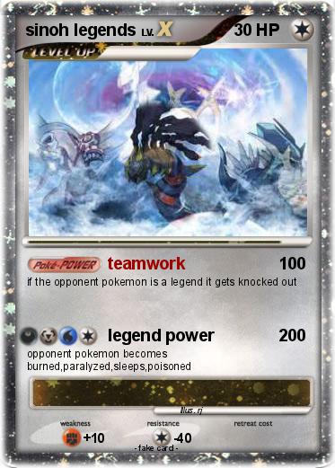Pokemon sinoh legends