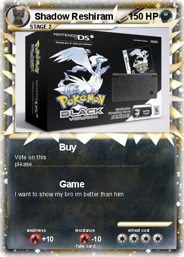 Pokemon Shadow Reshiram