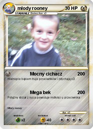 Pokemon młody rooney