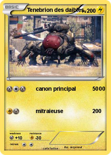 Pokemon Tenebrion des daibles