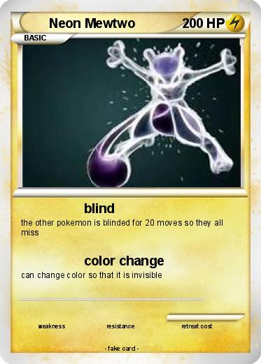 Pokemon Neon Mewtwo